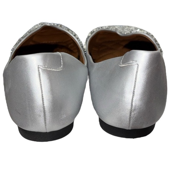 Glittery‎ Silver Women Shoes Size 41 - Picture 4 of 6